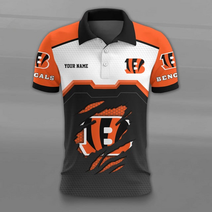 LIMITED EDITION - NEW CUSTOMIZED NFL16 CCB CINCINNATI BENGALS UNISEX T-SHIRT, POLO, HOODIE & JACKETS