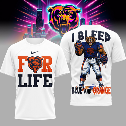 LIMITED EDITION - NEW CUSTOMIZED NFL26 CCB CH BEARS UNISEX T-SHIRT, POLO & HOODIE