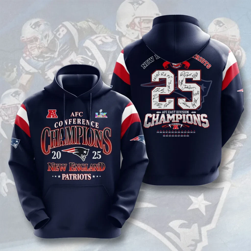 LIMITED EDITION - NEW CUSTOMIZED NFL27 NEP NEW ENGLAND PATRIOTS UNISEX T-SHIRT, POLO, HOODIE & JACKETS