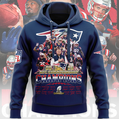 LIMITED EDITION - NEW CUSTOMIZED NFL27 NEP NEW ENGLAND PATRIOTS UNISEX T-SHIRT, POLO, HOODIE & JACKETS