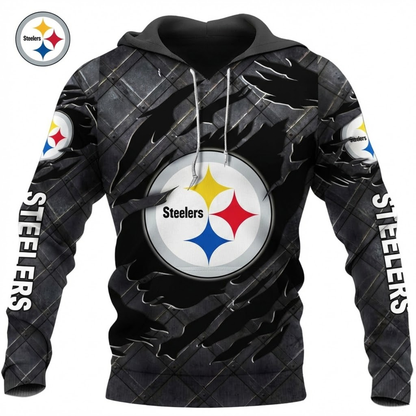 LIMITED EDITION - NEW CUSTOMIZED NFL14 PSB PITTSBURGH STEELERS UNISEX T-SHIRT, POLO, HOODIE & JACKETS