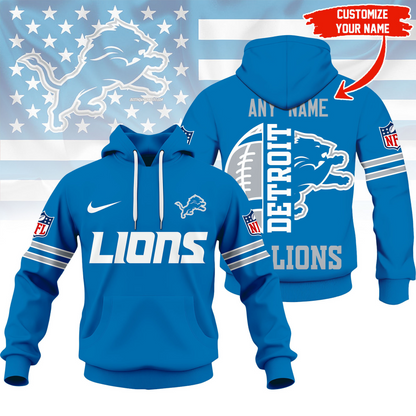 LIMITED EDITION - NEW CUSTOMIZED NFL04 DTL DETROIT LIONS T-SHIRT, HOODIE, ZIP HOODIE