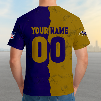 LIMITED EDITION - NEW CUSTOMIZED NFL28 BTR BALTIMORE RAVENS UNISEX T-SHIRT, POLO, HOODIE & JACKETS