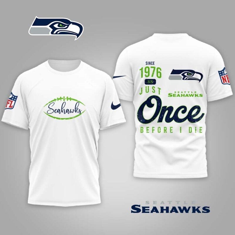 LIMITED EDITION - NEW CUSTOMIZED NFL06 SSH SEATTLE SEAHAWKS UNISEX T-SHIRT, POLO, HOODIE & JACKETS