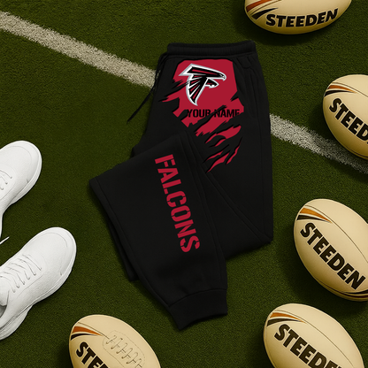 LIMITED EDITION - NEW PERSONALIZED NFL18 ATF ATLANTA FALCONS JOGGERS