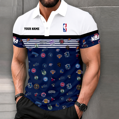 LIMITED EDITION - NEW CUSTOMIZED NBA32 NBA ALL TEAMS POLO SHIRT