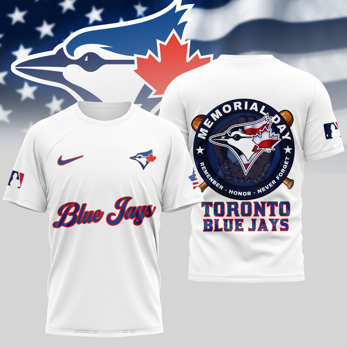LIMITED EDITION - NEW CUSTOMIZED MLB12 TBJ TORONTO BLUE JAYS T-SHIRT, HOODIE, ZIP HOODIE