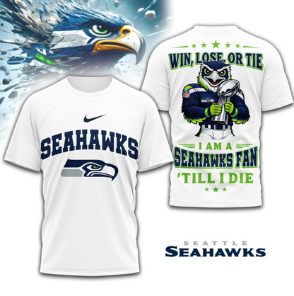 LIMITED EDITION - NEW CUSTOMIZED NFL06 SSH SEATTLE SEAHAWKS UNISEX T-SHIRT, POLO, HOODIE & JACKETS