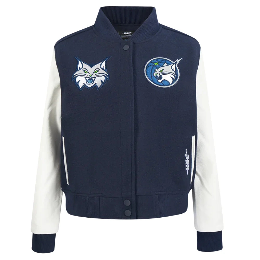 LIMITED EDITION - NEW CUSTOMIZED WNBA09 MNL MN LYNX BASEBALL JACKET, SATIN VARSITY JACKET 03