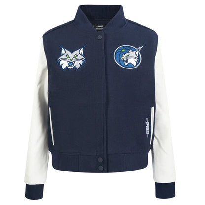 LIMITED EDITION - NEW CUSTOMIZED WNBA09 MNL MN LYNX BASEBALL JACKET, SATIN VARSITY JACKET 03