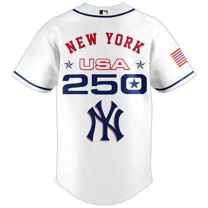 LIMITED EDITION - NEW CUSTOMIZED MLB01 NYY NEW YORK YANKEES BASEBALL JERSEY