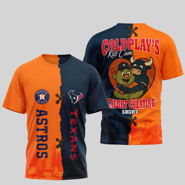 LIMITED EDITION - NEW CUSTOMIZED NFL15 HTT HOUSTON TEXANS x MLB10 HAS HOUSTON ASTROS UNISEX T-SHIRT, POLO, HOODIE & JACKETS