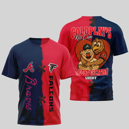 LIMITED EDITION - NEW CUSTOMIZED NFL18 ATF ATLANTA FALCONS x MLB09 ABS ATLANTA BRAVES UNISEX T-SHIRT, POLO, HOODIE & JACKETS