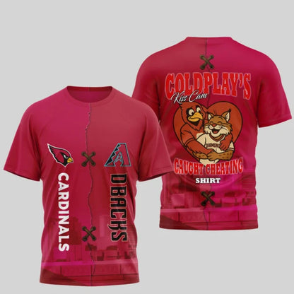LIMITED EDITION - NEW CUSTOMIZED NFL20 ARC ARIZONA CARDINALS x MLB07 ADS ARIZONA DIAMONDBACKS UNISEX T-SHIRT, POLO, HOODIE & JACKETS