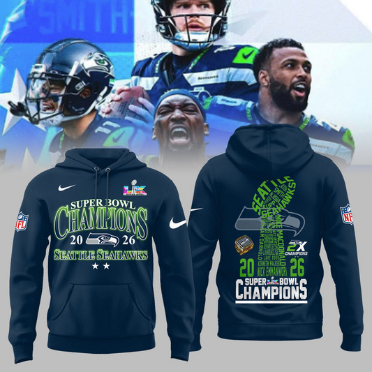 LIMITED EDITION - NEW CUSTOMIZED NFL06 SSH SEATTLE SEAHAWKS CHAMPIONS HOODIE, T-SHIRTS, ZIP HOODIE, SWEASHIRTS & POLO 19