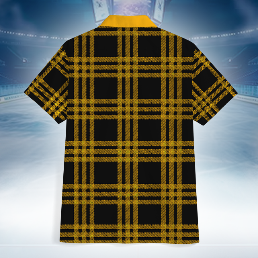 LIMITED EDITION - NEW CUSTOMIZED NHL02 BTB BOSTON BRUINS UNISEX HAWAIIAN SHIRT