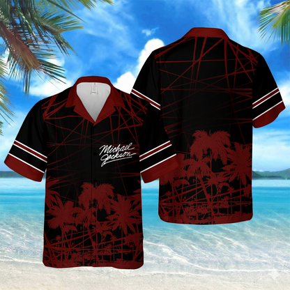 [FAN EXCLUSIVE] NEW CUSTOMIZED MICHAEL JACKSON UNISEX HAWAIIAN SHIRT