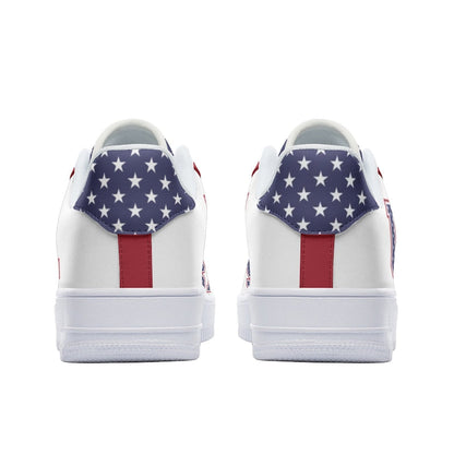 [HOT DEAL] NEW CUSTOMIZED PATRIOTIC AMERICAN FLAG AIR FORCE 1 SHOES