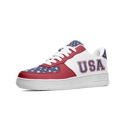 [HOT DEAL] NEW CUSTOMIZED PATRIOTIC AMERICAN FLAG AIR FORCE 1 SHOES