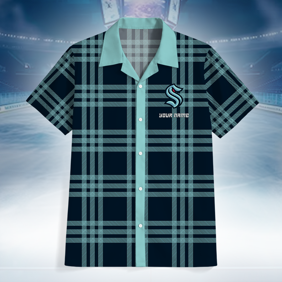LIMITED EDITION - NEW CUSTOMIZED NHL20 STK SEATTLE KRAKEN UNISEX HAWAIIAN SHIRT