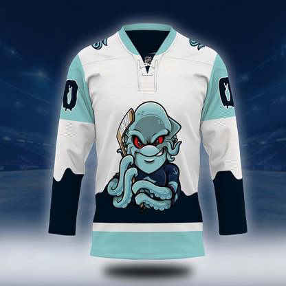 LIMITED EDITION - NEW CUSTOMIZED NHL20 STK SEATTLE KRAKEN UNISEX HOCKEY JERSEY