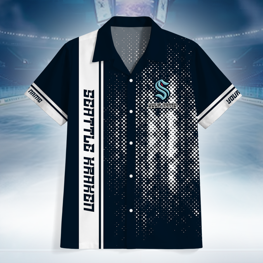 LIMITED EDITION - NEW CUSTOMIZED NHL20 STK SEATTLE KRAKEN UNISEX HAWAIIAN SHIRT
