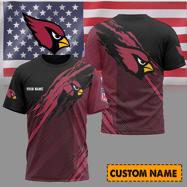 LIMITED EDITION - NEW CUSTOMIZED NFL20 ARC ARIZONA CARDINALS T-SHIRT, POLO SHIRT, ZIP POLO SHIRT, SWEATSHIRT, HOODIE & ZIP HOODIE
