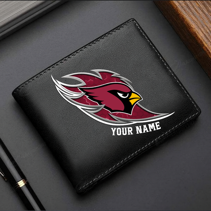 LIMITED EDITION - NEW CUSTOMIZED NFL20 ARC ARIZONA CARDINALS LEATHER WALLET