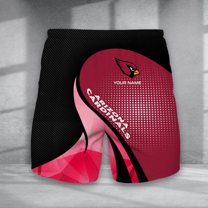 LIMITED EDITION - NEW CUSTOMIZED NFL20 ARC ARIZONA CARDINALS POLO, T-SHIRT & SHORT PANTS SET