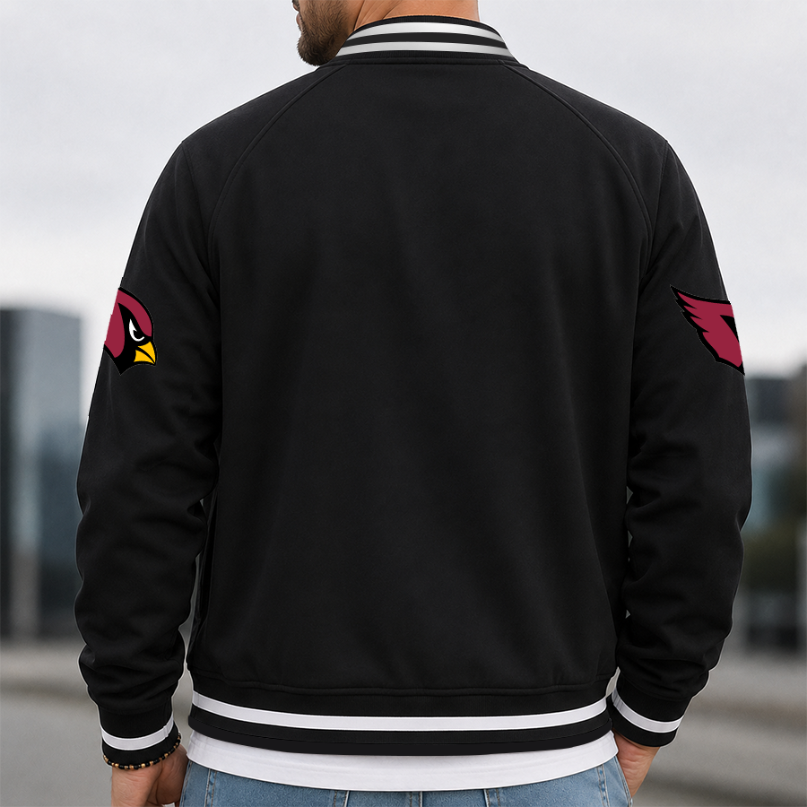 [SPECIAL OFFER] NEW CUSTOMIZED NFL20 ARC ARIZONA CARDINALS MEN'S CASUAL JACKET
