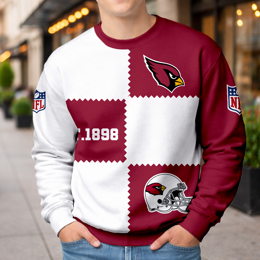 LIMITED EDITION - NEW CUSTOMIZED NFL20 ARC ARIZONA CARDINALS UNISEX T-SHIRT, POLO, HOODIE & JACKETS
