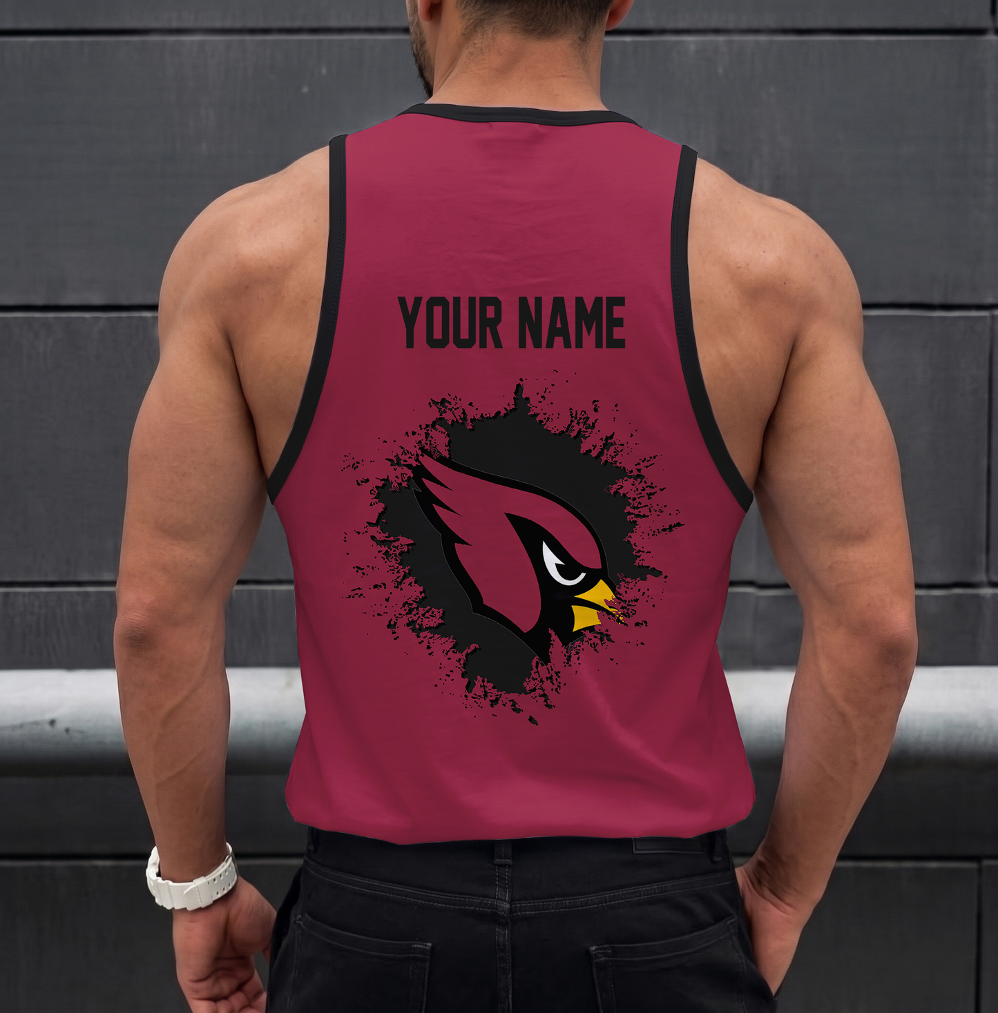 SPECIAL EDITION - NEW CUSTOMIZED NFL20 ARC ARIZONA CARDINALS UNISEX TANK TOP