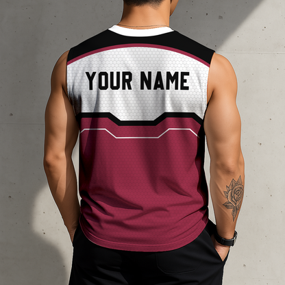 LIMITED EDITION - NEW CUSTOMIZED NFL20 ARC ARIZONA CARDINALS MEN'S GYM SHIRT
