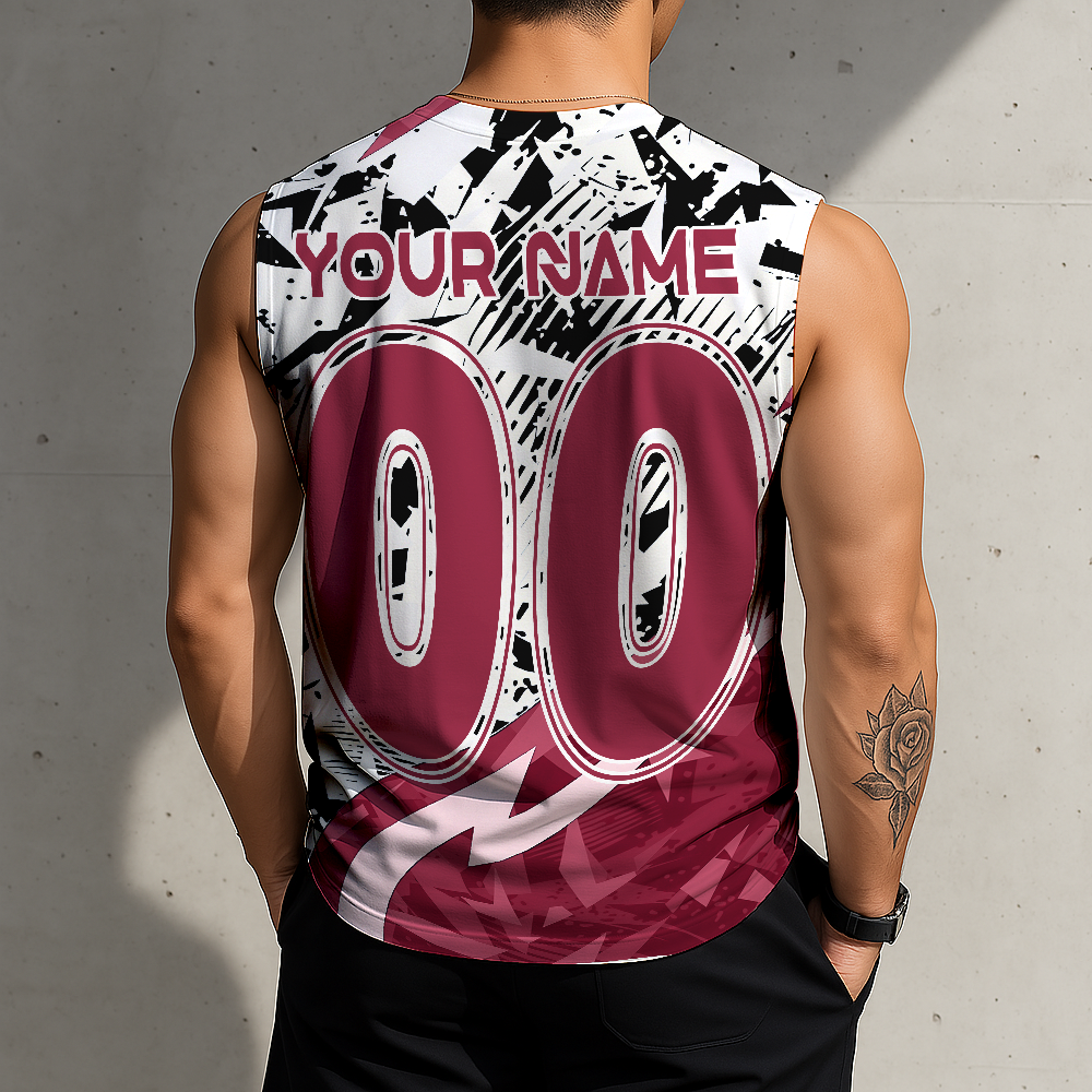 LIMITED EDITION - NEW CUSTOMIZED NFL20 ARC ARIZONA CARDINALS MEN'S GYM SHIRT