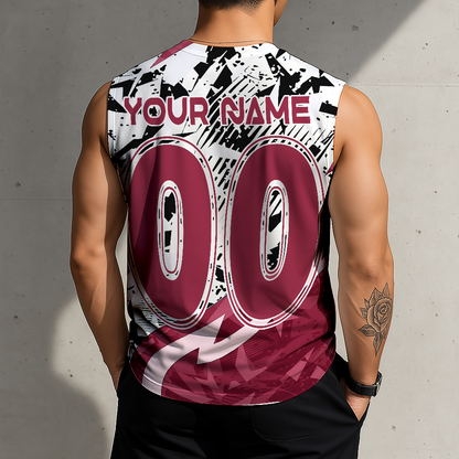 LIMITED EDITION - NEW CUSTOMIZED NFL20 ARC ARIZONA CARDINALS MEN'S GYM SHIRT