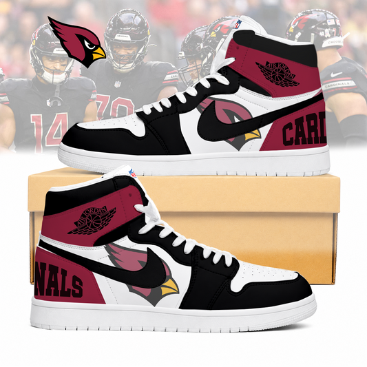LIMITED EDITION - NEW CUSTOMIZED NFL20 ARC ARIZONA CARDINALS AIR JORDAN SNEAKERS