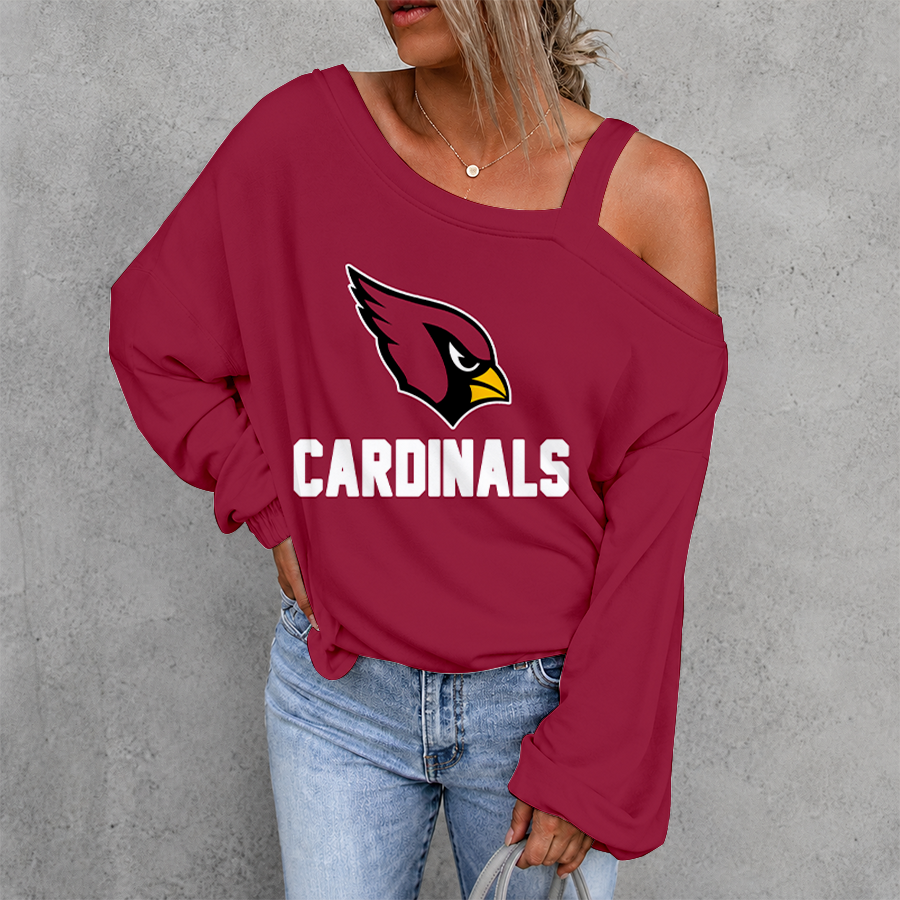 [SPECIAL OFFER] NEW CUSTOMIZED NFL20 ARC ARIZONA CARDINALS DROP SHOULDER SWEATSHIRT