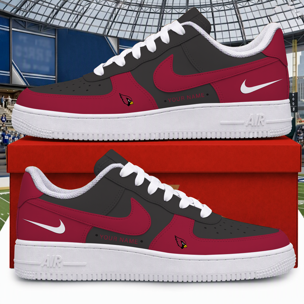 [SPECIAL OFFER] NEW CUSTOMIZED NFL20 ARC ARIZONA CARDINALS AF1 SHOES