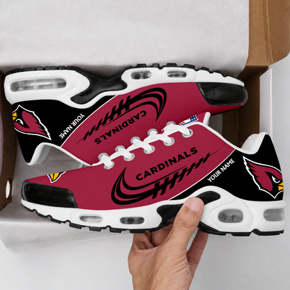 LIMITED EDITION - NEW CUSTOMIZED NFL20 ARC ARIZONA CARDINALS AIR MAX PLUS SNEAKERS