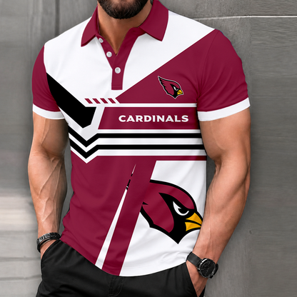 LIMITED EDITION - NEW CUSTOMIZED NFL20 ARC ARIZONA CARDINALS POLO SHIRT, ZIP POLO SHIRT & T-SHIRTS
