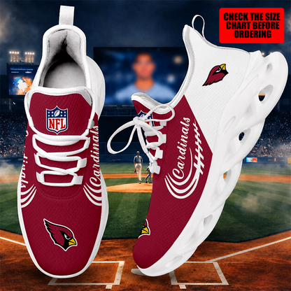 [SPECIAL OFFER] NEW CUSTOMIZED NFL20 ARC ARIZONA CARDINALS MAX SOUL SHOES