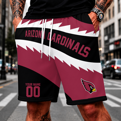 [SPECIAL OFFER] NEW CUSTOMIZED NFL20 ARC ARIZONA CARDINALS SHORT PANTS