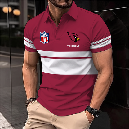 [SPECIAL OFFER] NEW CUSTOMIZED NFL20 ARC ARIZONA CARDINALS POLO SHIRT