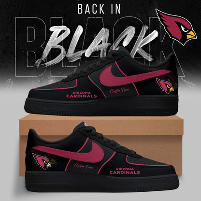 LIMITED EDITION - NEW CUSTOMIZED NFL20 ARC ARIZONA CARDINALS AF1 SNEAKERS