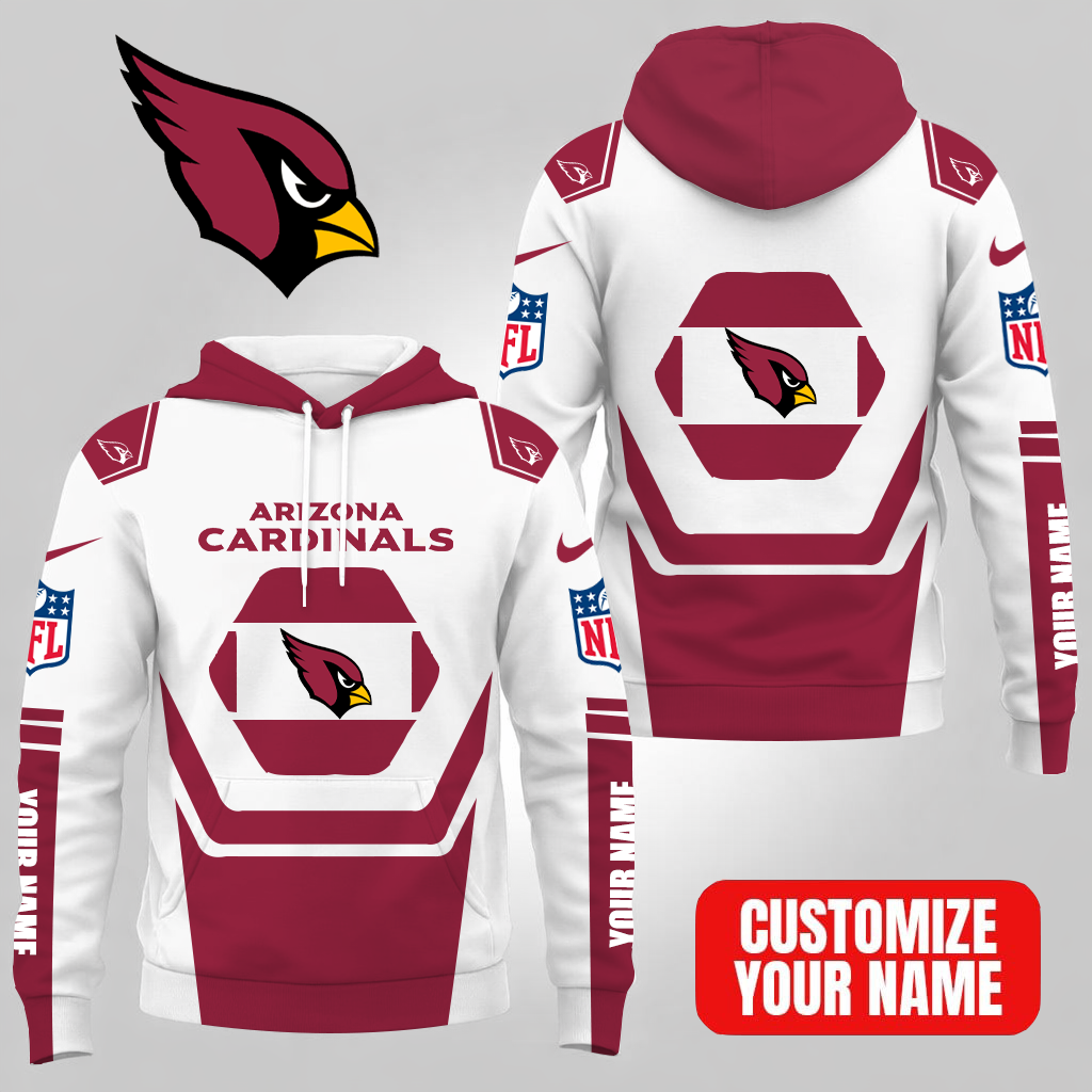 LIMITED EDITION - NEW CUSTOMIZED NFL20 ARC ARIZONA CARDINALS UNISEX T-SHIRT, POLO, HOODIE & JACKETS