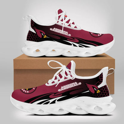 LIMITED EDITION - NEW CUSTOMIZED NFL20 ARC ARIZONA CARDINALS UNISEX MAX SOUL SHOES