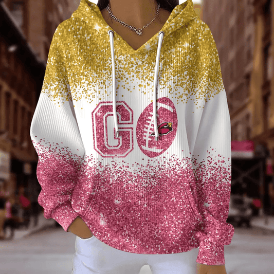 [SPECIAL OFFER] NEW CUSTOMIZED NFL20 ARC ARIZONA CARDINALS RIBBED HOODIE & SWEATSHIRT