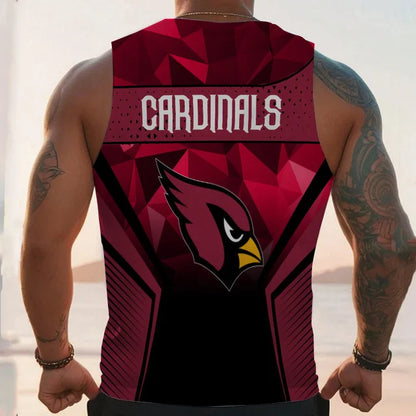 LIMITED EDITION - NEW CUSTOMIZED NFL20 AR CARDINALS UNISEX TANK TOP