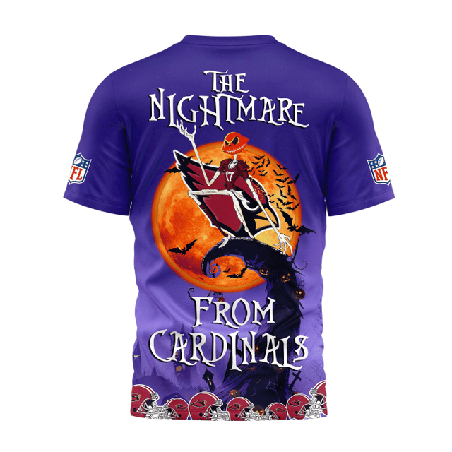 [SPECIAL OFFER] NEW CUSTOMIZED NFL20 ARC ARIZONA CARDINALS HALLOWEEN THE NIGHTMARE APPAREL
