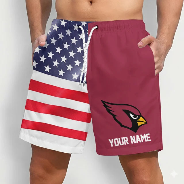 LIMITED EDITION - NEW CUSTOMIZED NFL20 ARC ARIZONA CARDINALS SHORT PANTS